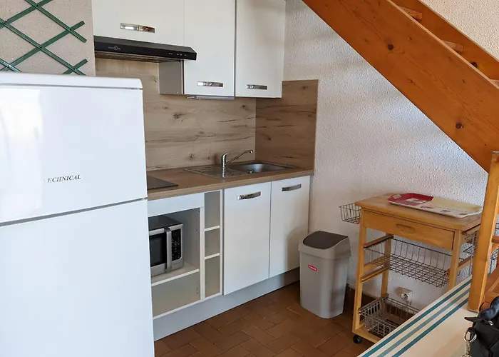 T2 Mezzanine à 250m De La Pour 4/5 Pers Avec Parking Et Tv - Fr-1-797-31 Appartement Port-la-Nouvelle
